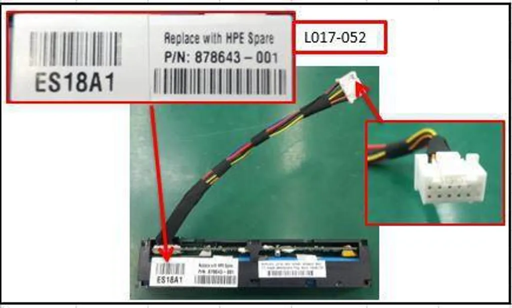 Batterie de secours HPE Smart Storage 96W pour contrôleur Smart Array