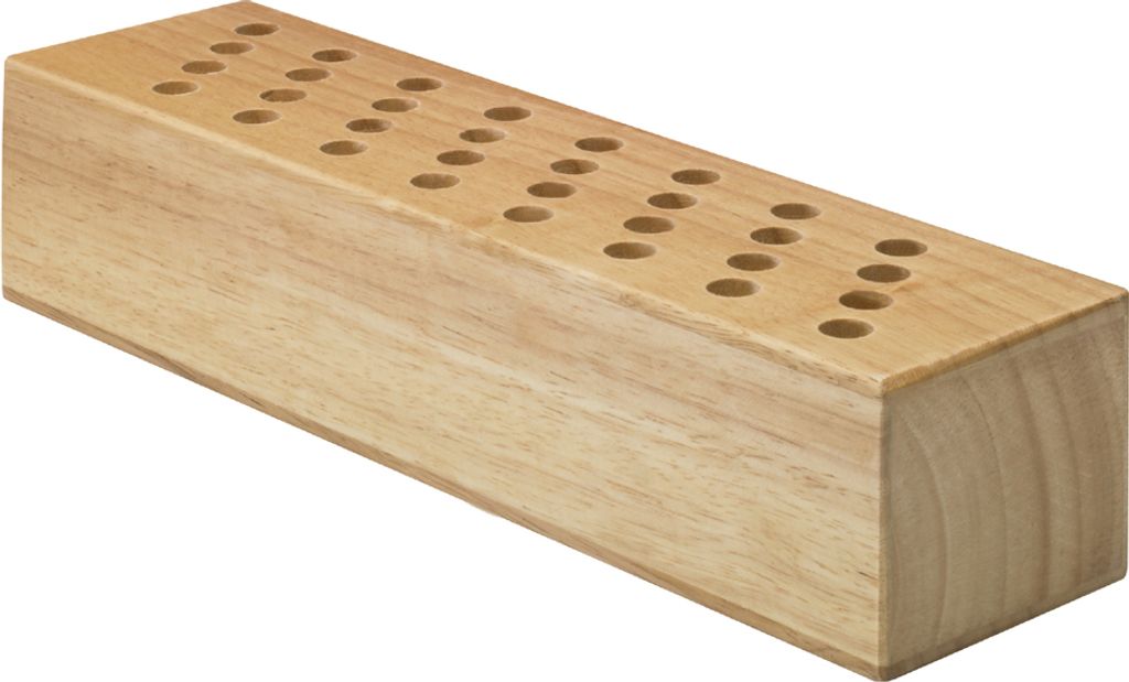 WESTCOTT Scherenblock aus Holz unbestückt für 32 Scheren Produktbild 
