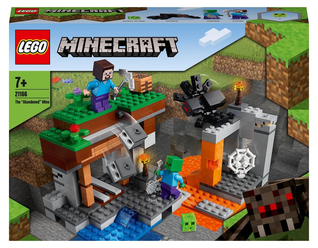 LEGO Minecraft Die verlassene Mine Bauset, Zombiehöhle mit Produktbild 