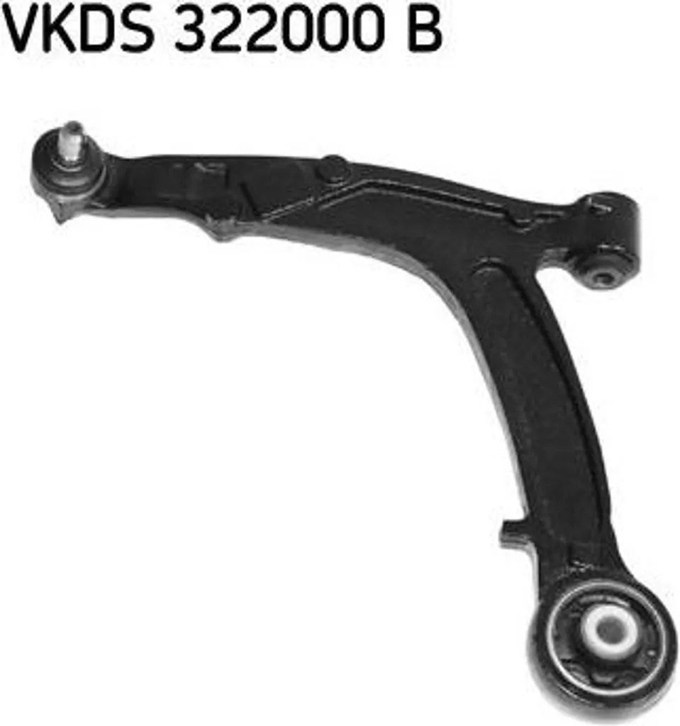Triangle de Suspension SKF pour Fiat Panda - Bras de Roue OE 51857133