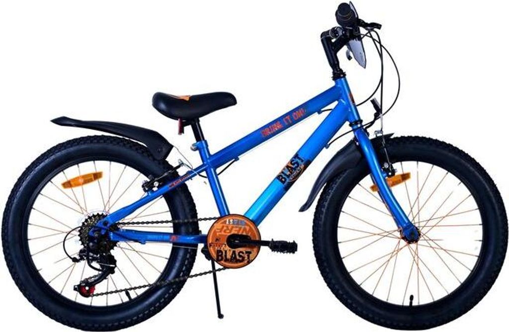 NERF Kinderfahrrad - Jungen - 20 Zoll - Satinblau - 6 Gänge Produktbild 