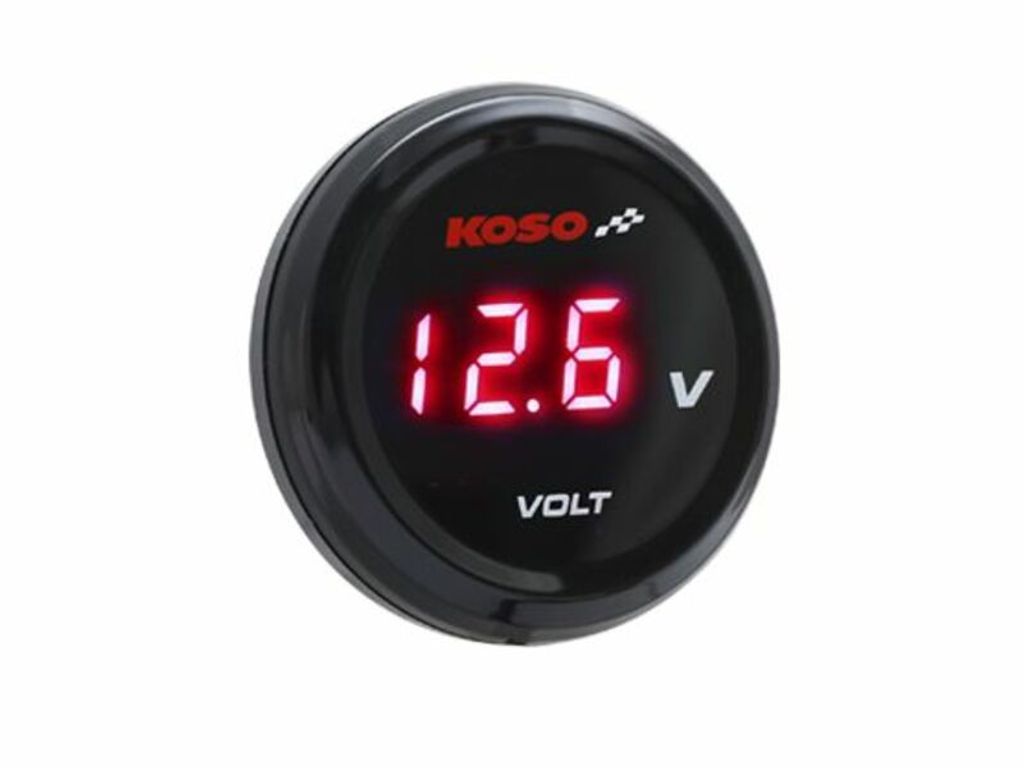 Displej voltmetra KOSO i-GEAR modrý Obrázok produktu 