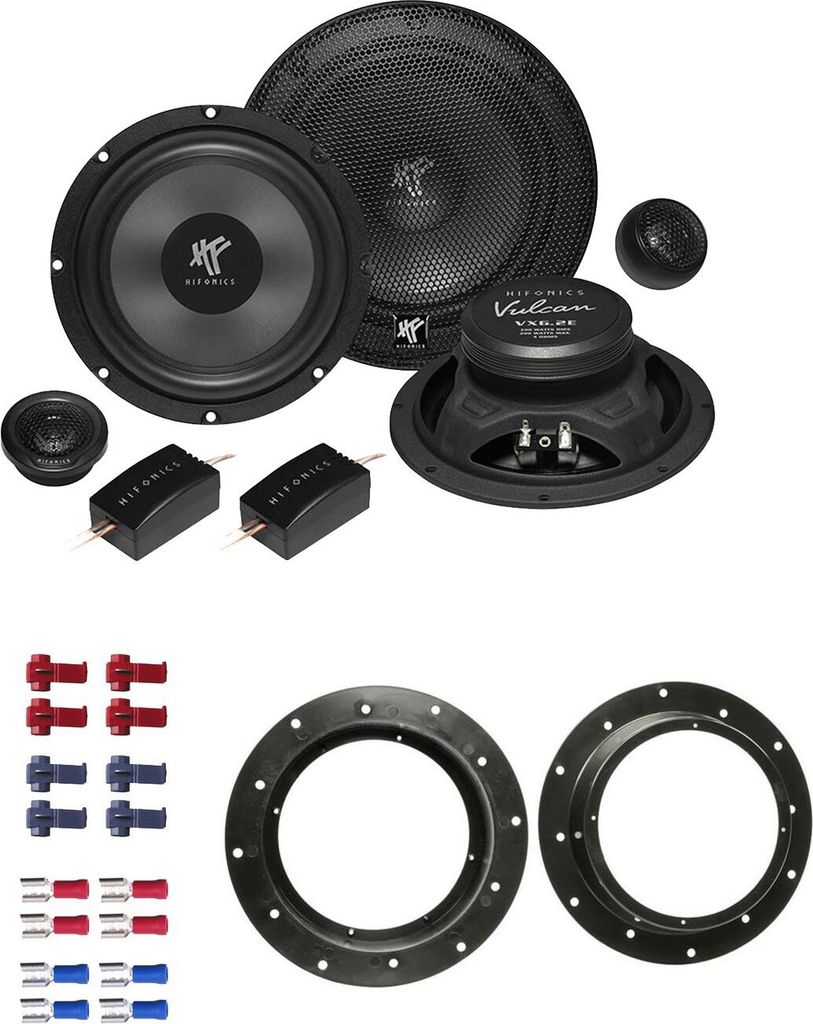 Hifonics VX-6.2C 2-Wege Set Einbau-Lautsprecher 200 Produktbild-Vorschau 6