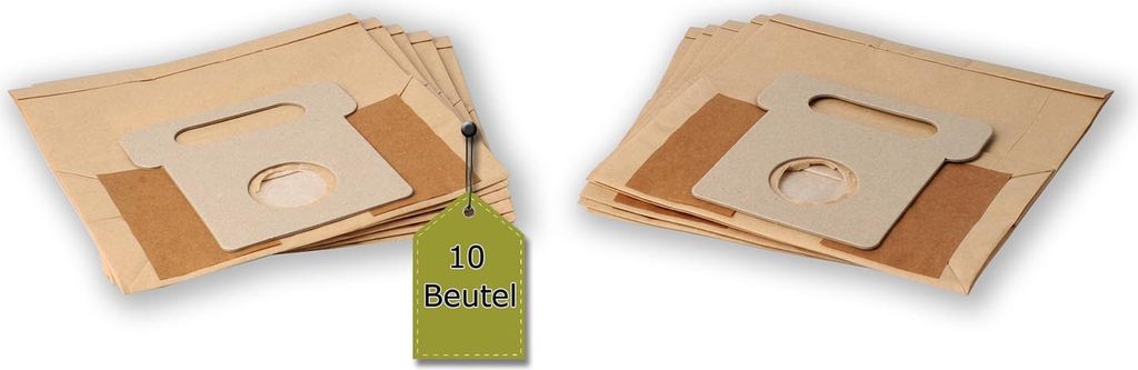 10 Staubsaugerbeutel kompatibel mit MOULINEX SERIE POWERSTAR CN + 2 Mikro-Filter
