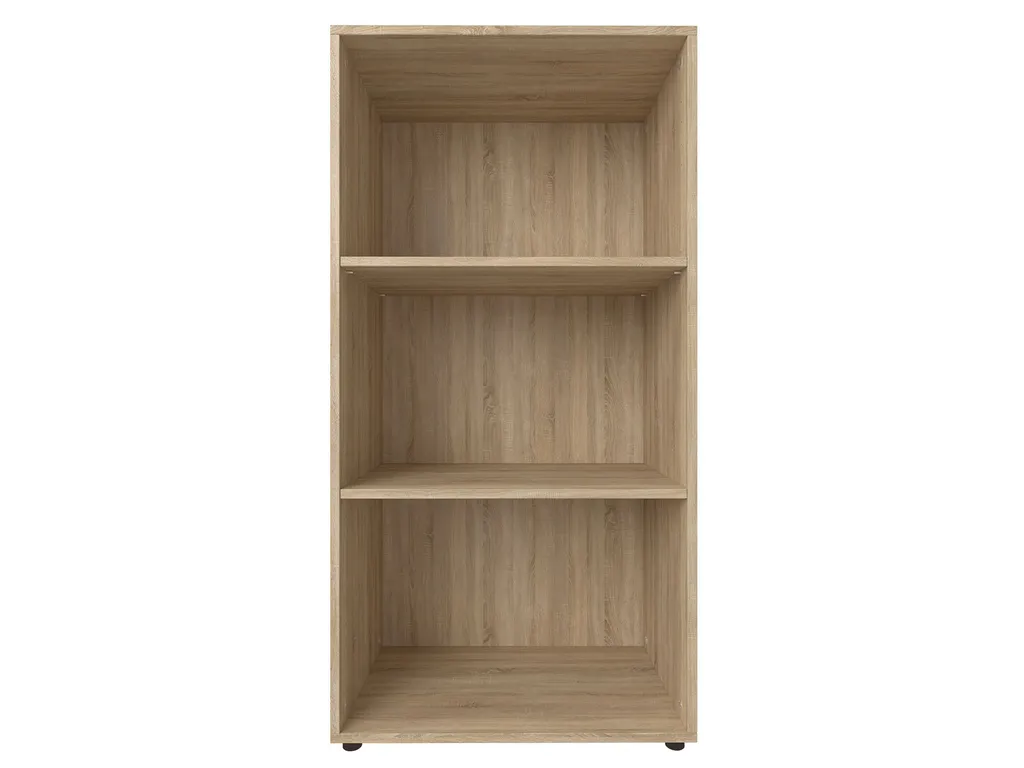 Étagère de bureau Trio en chêne Sonoma - Dimensions 57x113x33 cm - 2