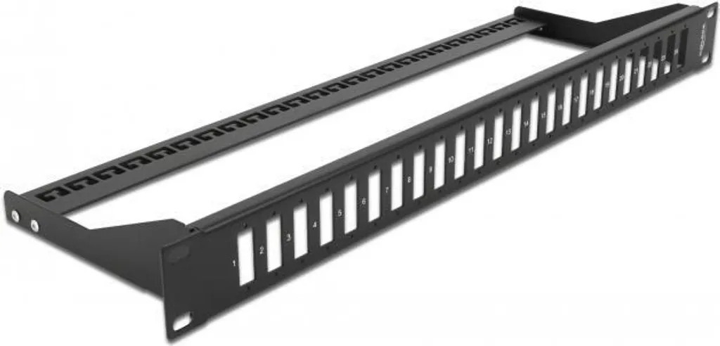 Panneau Fibre Optique DELOCK 24 Ports SC Duplex Haute Densité pour Baie