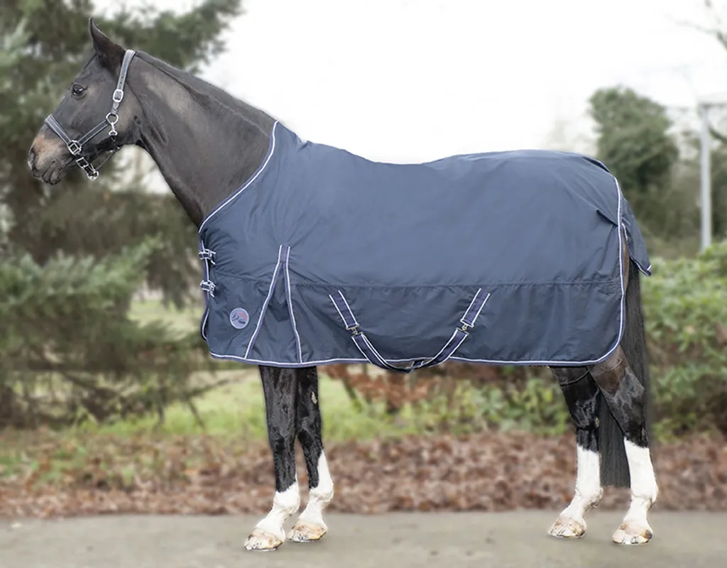 Couverture d'extérieur pour cheval HKM 600D imperméable et résistante - 3