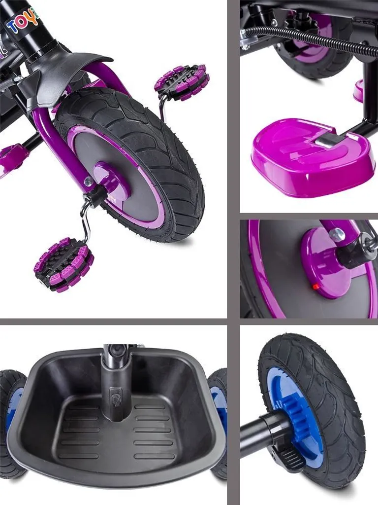 Tricycle évolutif pour enfant avec siège rembourré NILE | ATAA CARS Tricycle évolutif pour enfant avec siège rembourré NILE | ATAA CARS