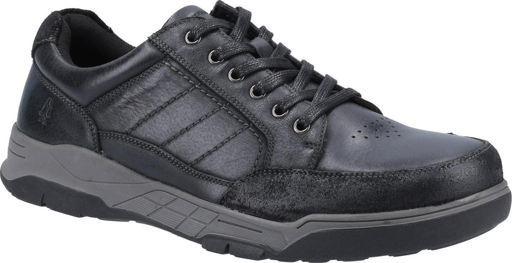 Hush Puppies - Herren Schuhe "Finley", Leder FS7671 (45,5 EU) (Schwarz)