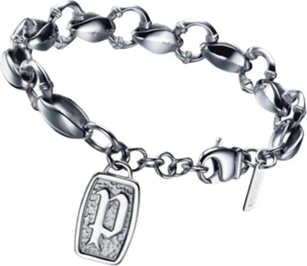 Bijou Police PJ20907BSS01 Bracelet Acier Inoxydable Argenté Mat