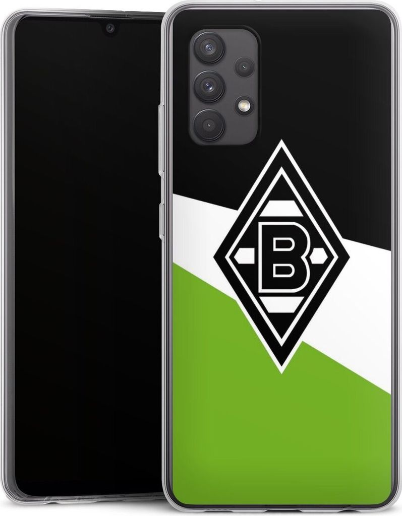 DeinDesign Handyhülle für Samsung Galaxy A32 4G Silikon Hülle Case Smartphone Schutzhülle Borussia Mönchengladbach Gladbach Offizielles Lizenz...