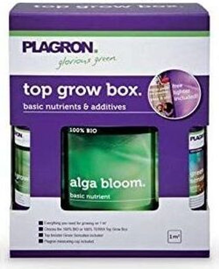 Plagron Top Grow Box Terra NPK Additiv Zusatz Booster Pflanzennahrung
