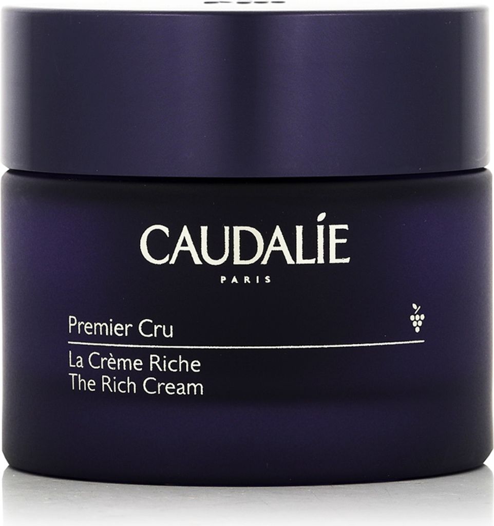 Caudalie Premier Cru Die Reichhaltige Creme 50 ml, Tages- & Nachtcreme, Frauen, trockene Haut, Gesicht, Hals/Nacken, Anti-Aging, Anti-Mitesser, Ant...