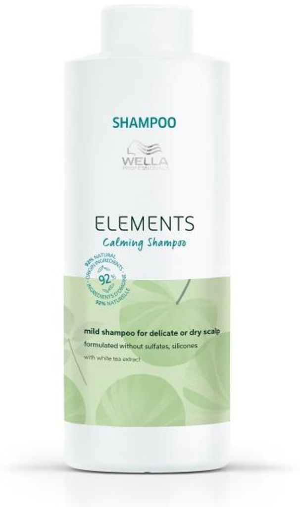 Wella Elements Calming, 1000 ml, Shampoo, Professionell, Produktbild 