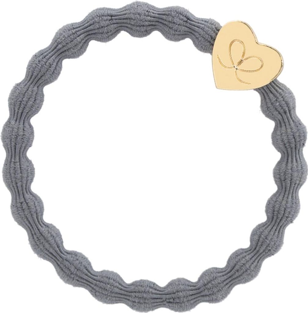 By Eloise London Gold Heart Storm Grey Produktbild 
