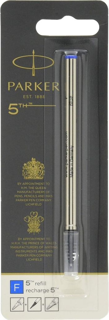 Parker Nachfüllmine für 1950275 5TH mit feiner Spitze, blau Produktbild 3