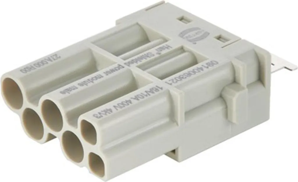 Design Modulare: HARTING Han Shielded 6 Poli 09140063041 per EMC