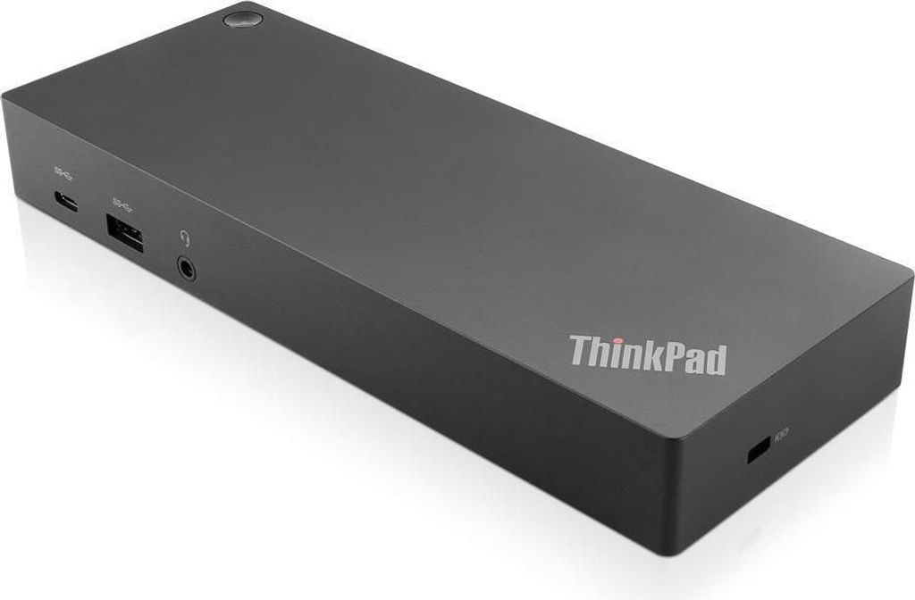 Lenovo ThinkPad Hybrid USB-C with USB-A Dock Kabelgebunden USB 3.2 Gen 2 (3.1 Gen 2) Type-C Schwarz (40AF0135SA)