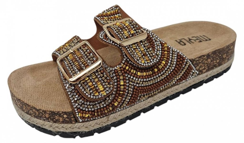 Meyla Nola Pantolette Braun in Gr. 41