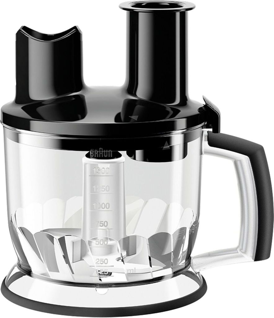 Braun Multiquick MQ 70 Küchenmaschinenaufsatz, schwarz, Produktbild 