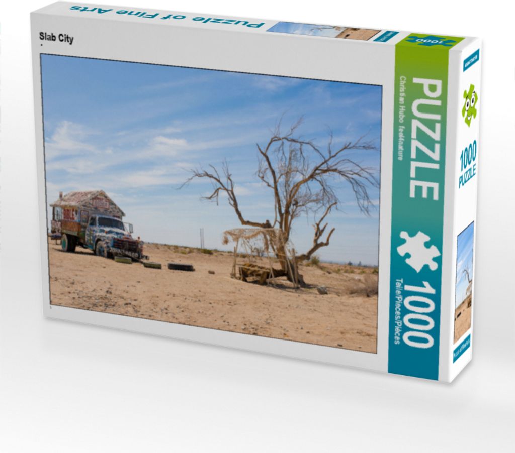 CALVENDO Puzzle Slab City | 1000 Teile Lege-Größe 64x48cm Produktbild 