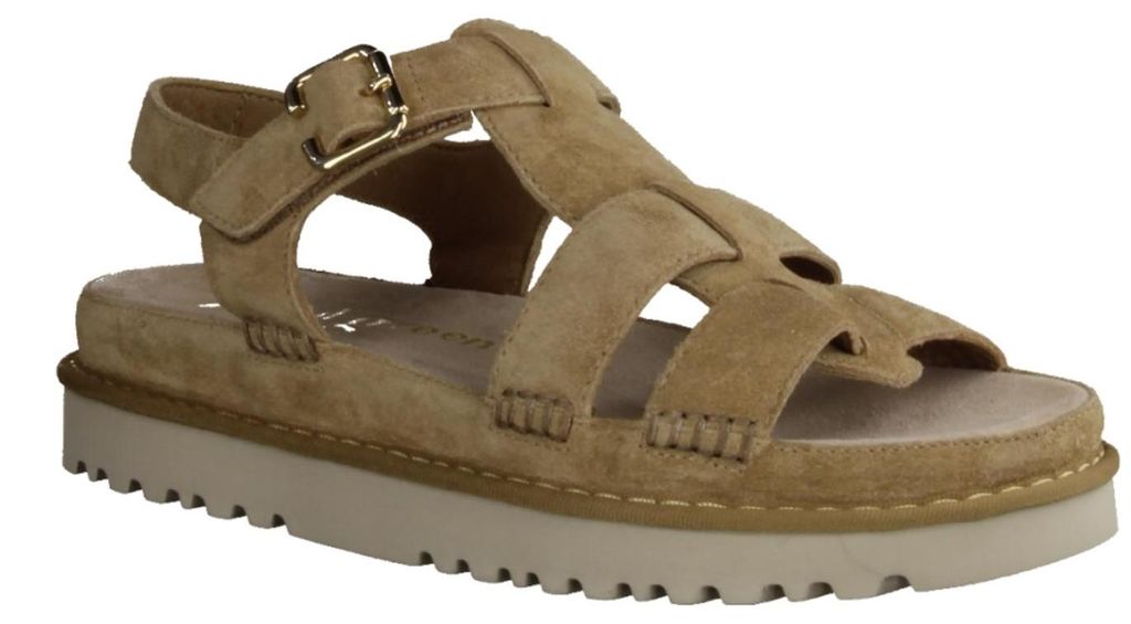 Paul Green 6176-039 Damenschuhe, Sandalette, Dakar (Beige) Produktbild 