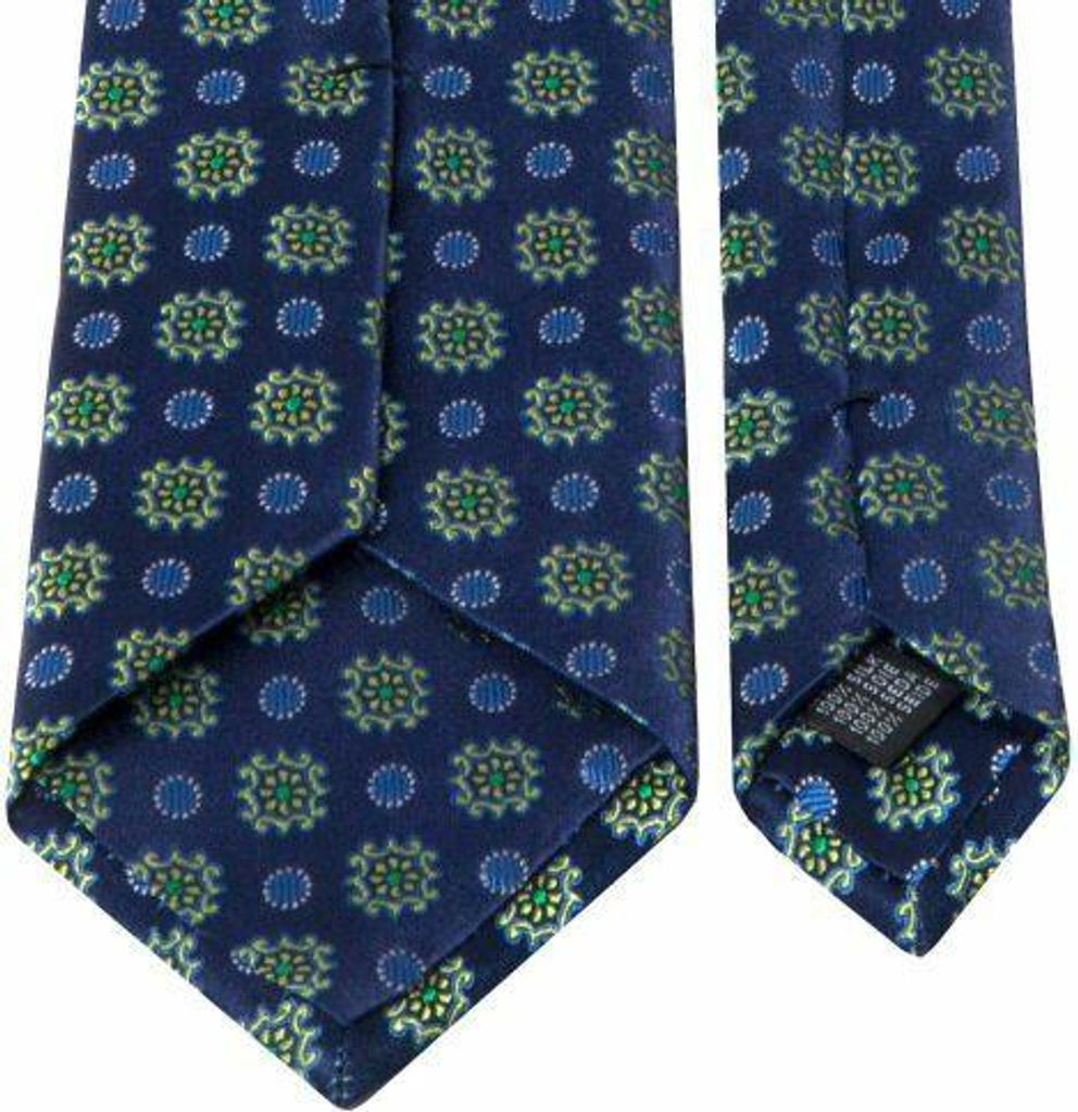 Herren Krawatte aus Seiden-Jacquard mit Muster