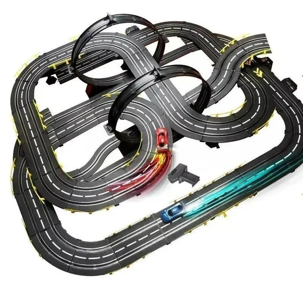 Slotcar Rennbahn 1:43 - Rennbahn Set - 7,2 m Strecke - 2 Produktbild 