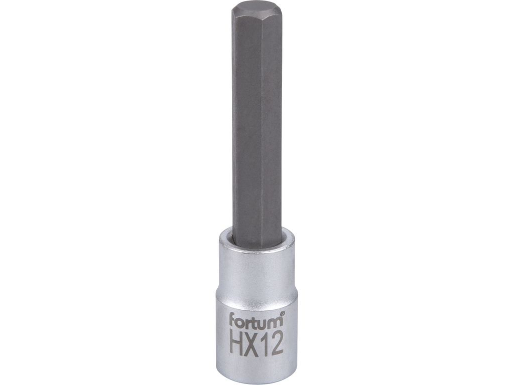 Innensechskant Fortum (4700632) Innensechskant, verlängerter Sechskant, 1/2", HX 12, L 100mm, CrV/S2