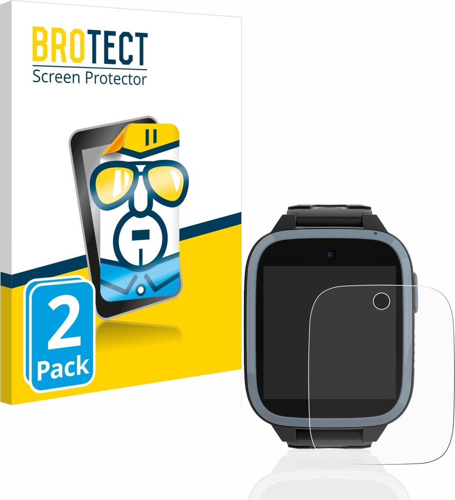 2x Für Xplora XGO3 / Kidzi / Let's Go Schutzfolie BROTECT Produktbild 