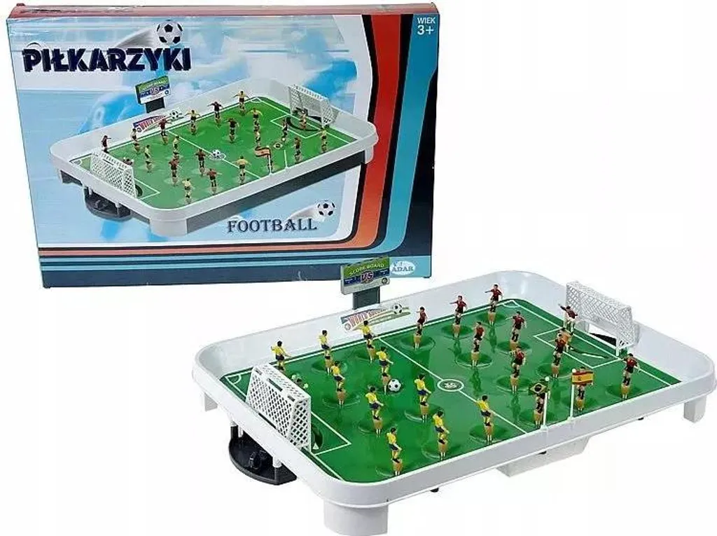 Mini baby-foot de table pour enfants - Jeu de foot rétro à ressorts