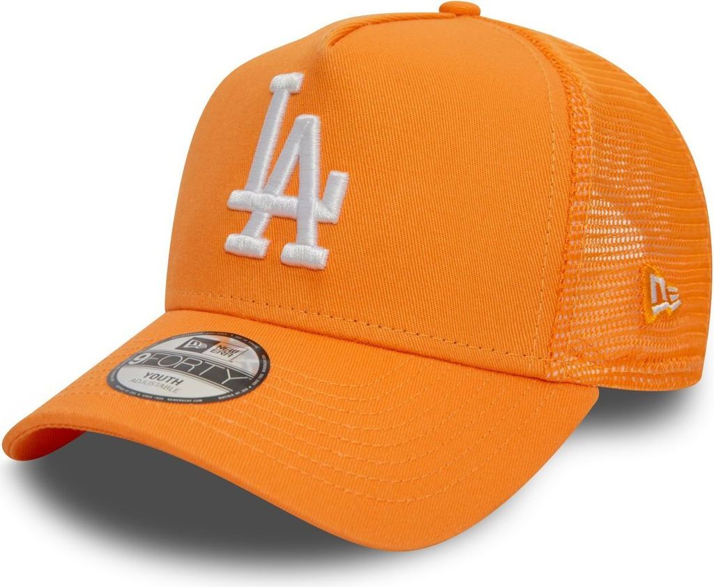 New Era Kinder Trucker Cap Los Angeles Dodgers orange Child