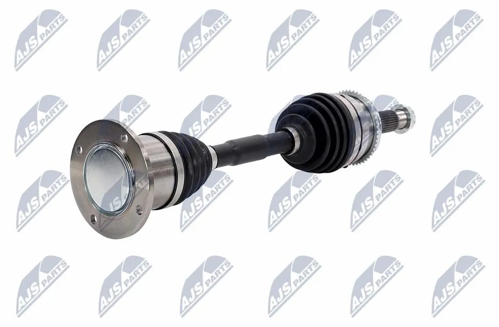 Arbre de Transmission Droit 522 mm - Denture 30 Haute Résistance Ø135