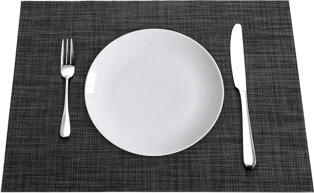 Platzset, Tischset(6er Set), rutschfest Platzdeckchen, PVC Produktbild 4