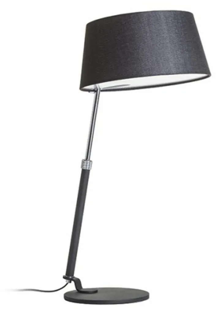Luminaire LED 15W RITZY Noir Chrome E27 230V Haute Qualité Design