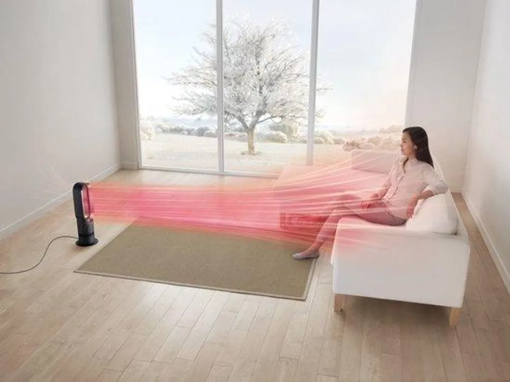 Dyson Hot+Cool AM09 Nickel Blanc - Chauffage d'Appoint et Fraîcheur Été - 34