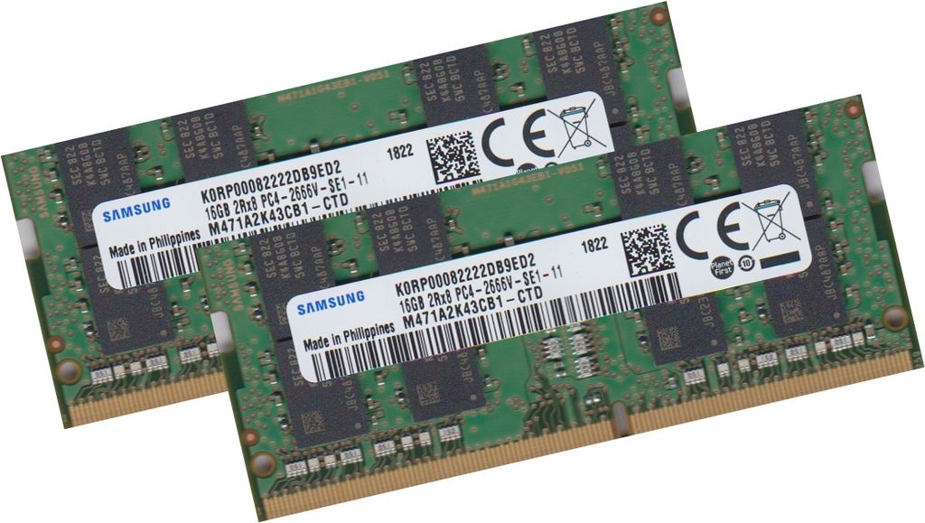 32gb M474a4g43mb1 M474a4g43mb1 Samsung 32GB PC4-2666V ECC SODIMM