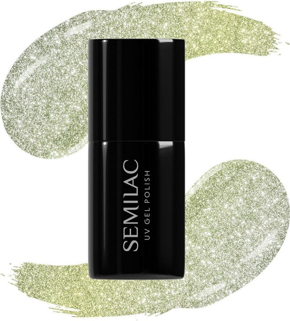 Semilac | Hybridlack - #483 The Fun One - Zartgold - 7ml - Nageldesign - Uv-gel-nagellack