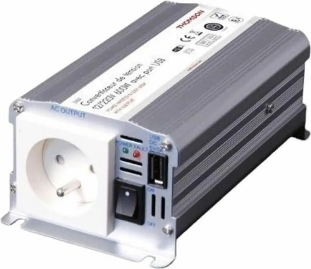 Convertitore Thomson 600-1200W 12V 220V | Inverter per Camper e Barca