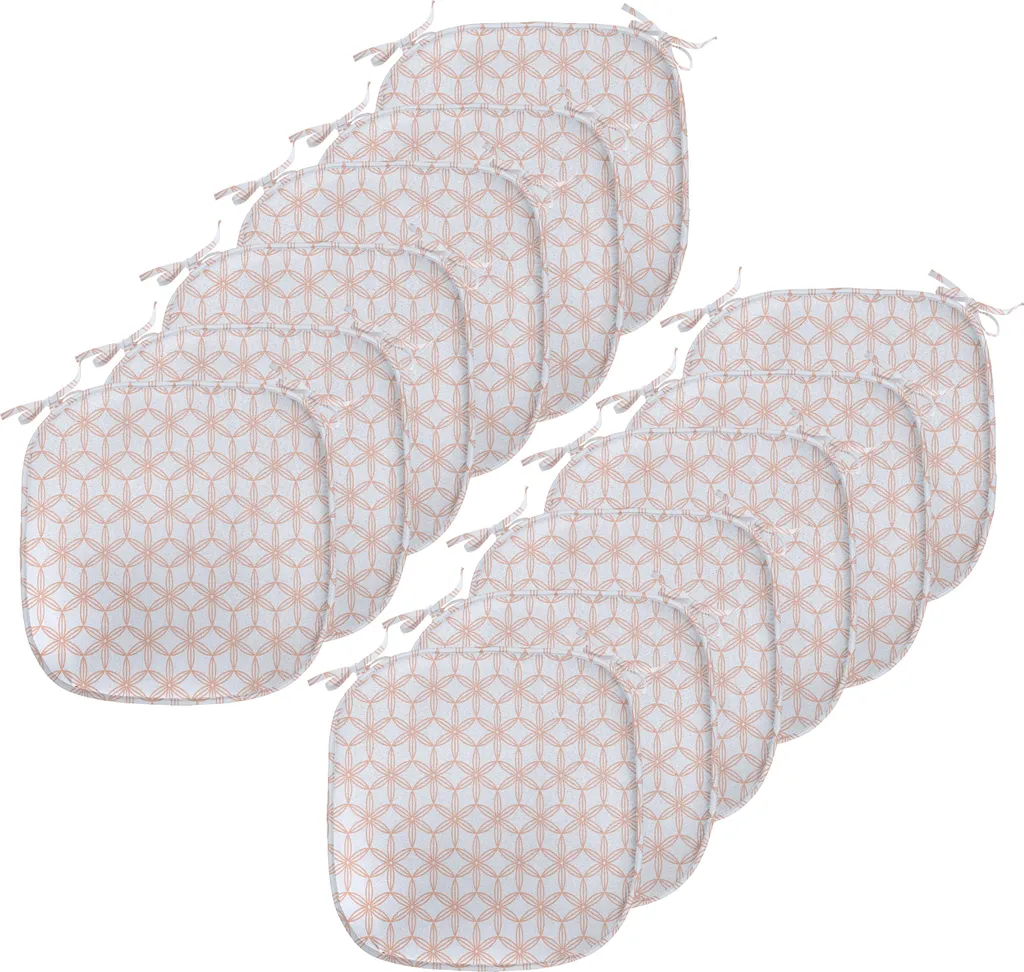 Cuscini Sedie Antimacchia Set da 12 | ABAKUHAUS Sakura Tile 40x40