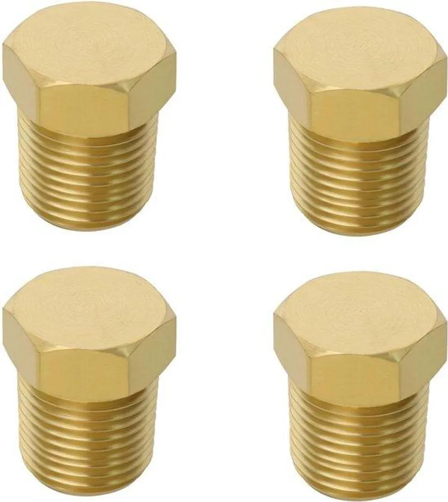 Kit raccord laiton NPT pour robinetterie 4 pièces - Haute résistance