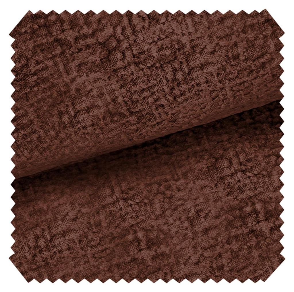 novely AKTION! VENEZIA Premium Polsterstoff 3D-Prägung | Großer Abverkauf | 1 lfm - Farbe: 12 Rotbraun