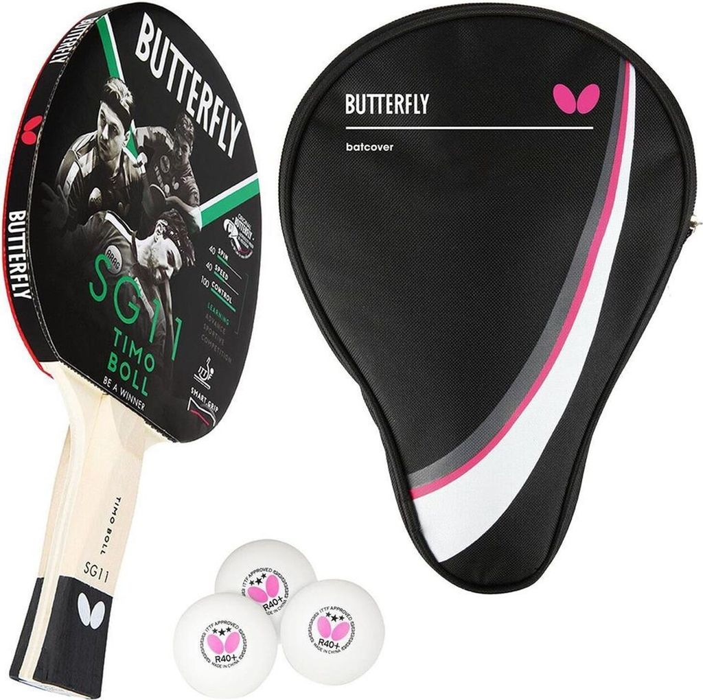 Butterfly 1x Timo Boll SG11 Tischtennisschläger + Produktbild 