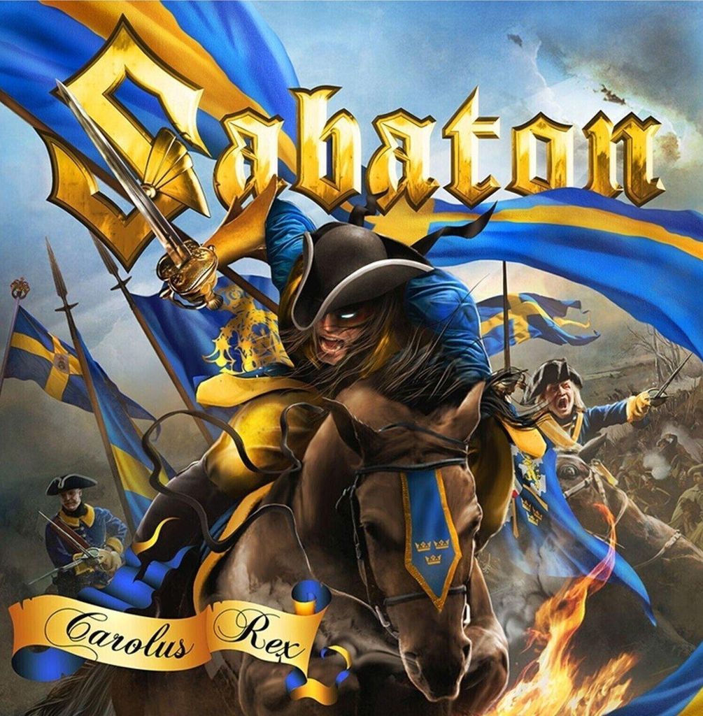 Sabaton - Carolus Rex (Swedish Version) (Reissue) (Blue/Yellow Coloured) (LP)