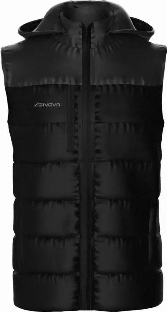 Winterweste Givova Prime Schwarz 2xl Produktbild 