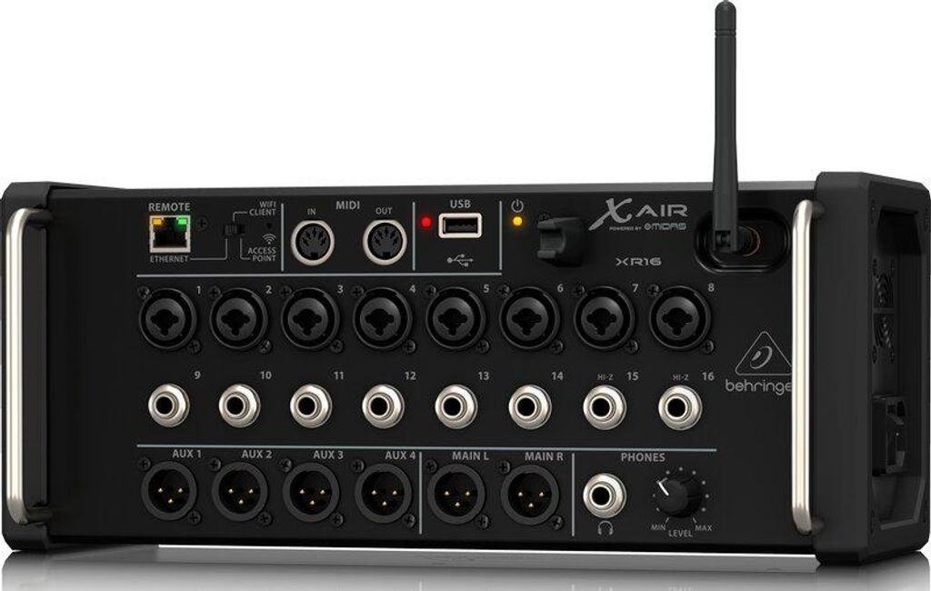 Behringer XR16 Mikser cyfrowy 16-wejściowy WiFi i Zdjęcie produktu 