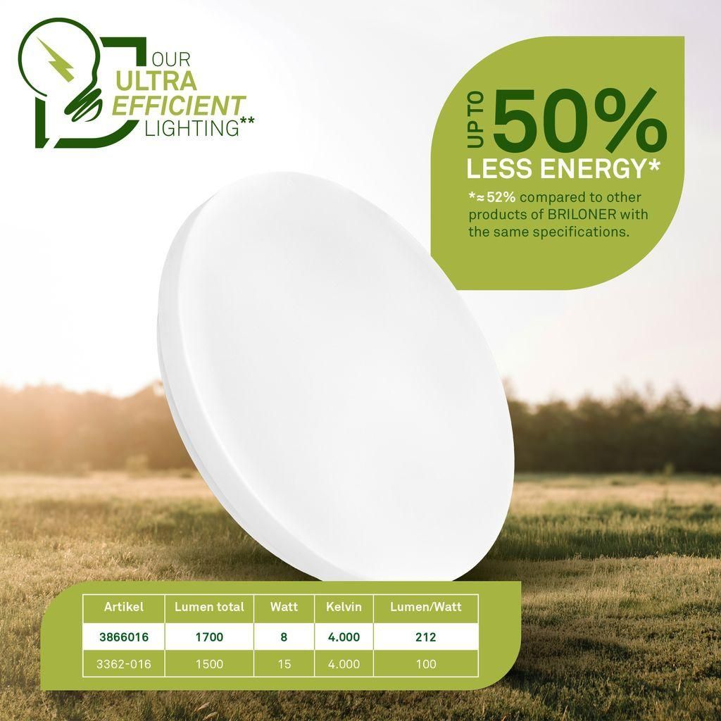 Elipso A Deckenlampe Ø29 cm - 8W, 1700lm, LED, mit EEKA Produktbild 