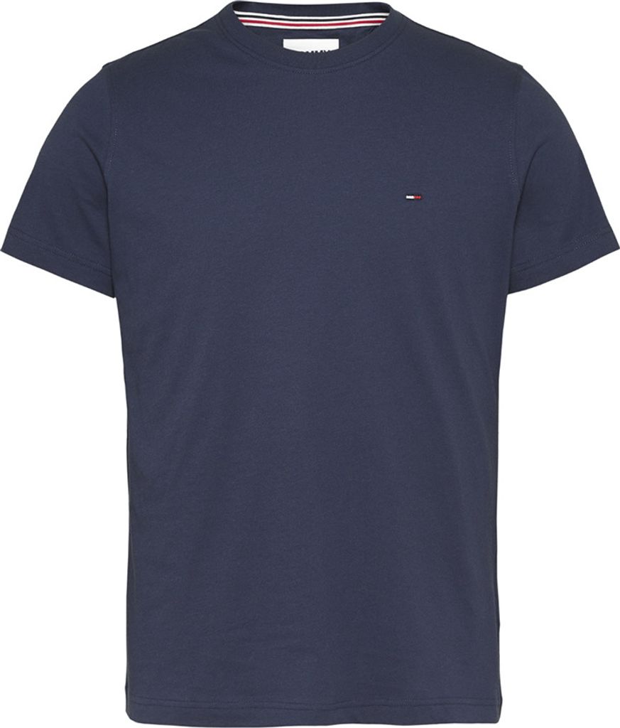 Tommy Jeans Flag Slim Fit Shirt  Blau - Große M Produktbild 