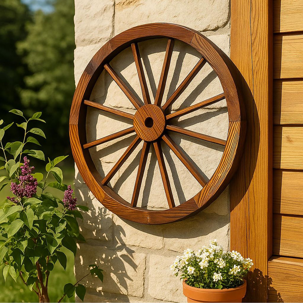 Wagenrad Sommerset, Ø 55 cm, Tiefe 3 cm, Achsloch Ø 3 cm Produktbild 
