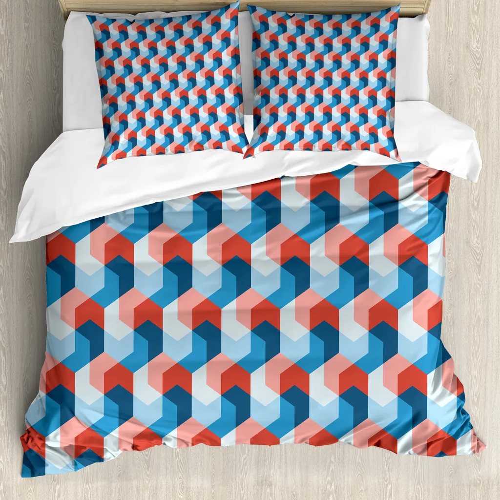Copripiumino Ipoallergenico ABAKUHAUS 155x220cm | Riposo Rigenerante